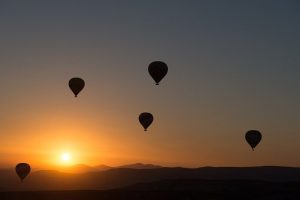 vol de montgolfières